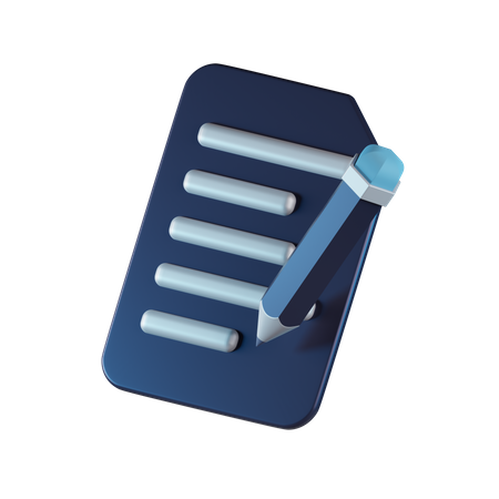 Stylo modifier  3D Icon