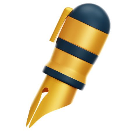 Stylo plume  3D Icon