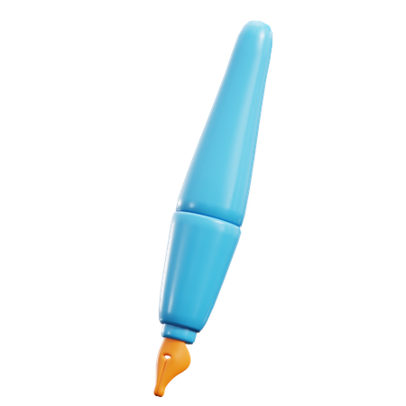 Plume de stylo  3D Icon