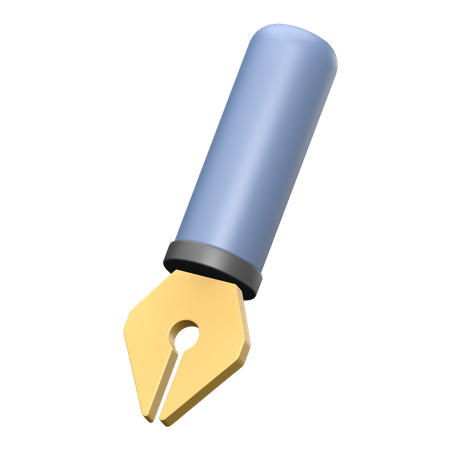 Stylo plume  3D Icon
