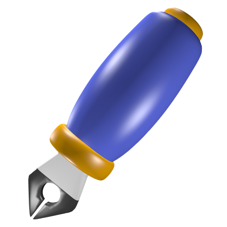 Stylo plume  3D Icon