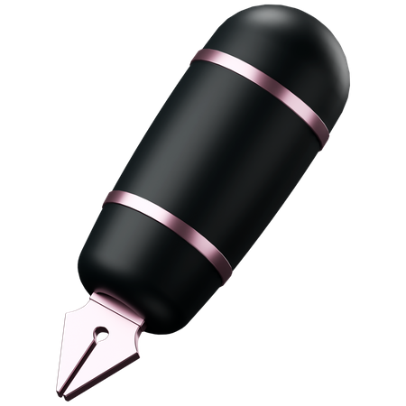 Stylo plume  3D Icon