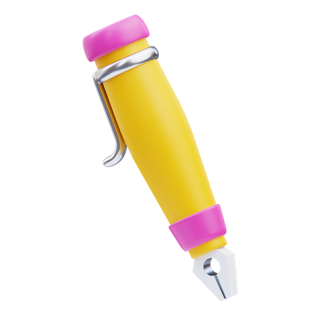Stylo plume  3D Icon