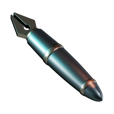 Stylo plume  3D Icon