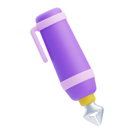 Stylo plume  3D Icon