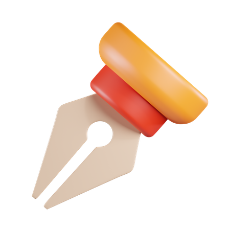 Plume de stylo  3D Icon