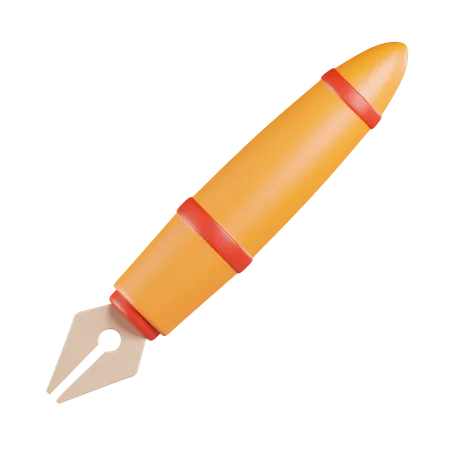 Stylo plume  3D Icon