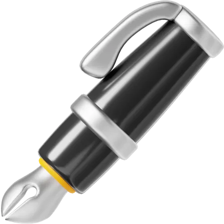 Stylo plume  3D Icon