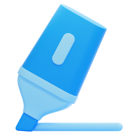 Surligneur  3D Icon