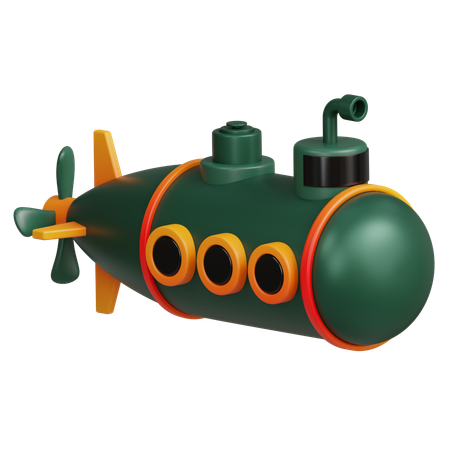 Sub Marine  3D Icon