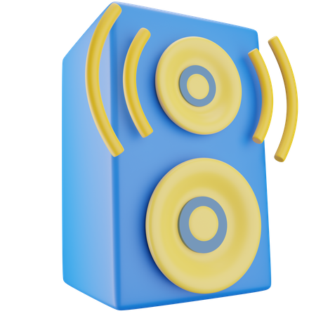 Sub Woofer  3D Icon