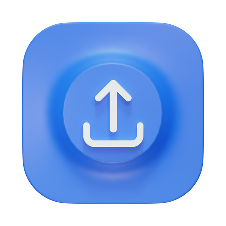 Subir  3D Icon