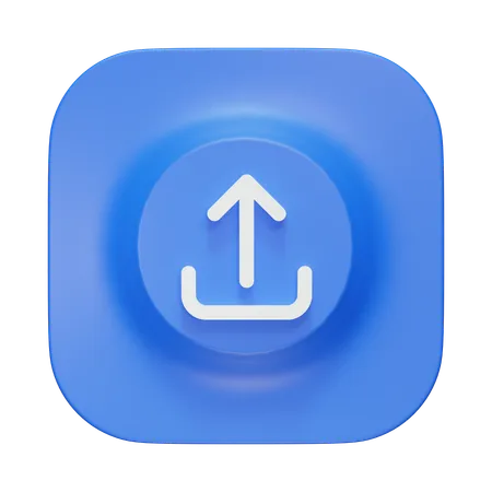 Subir  3D Icon