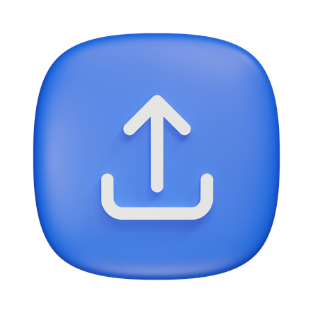 Subir  3D Icon