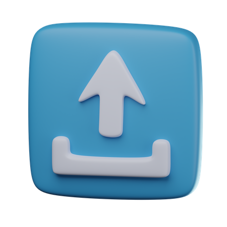 Subir  3D Icon