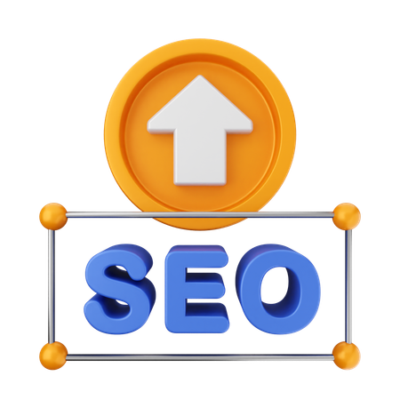 Subir seo  3D Icon