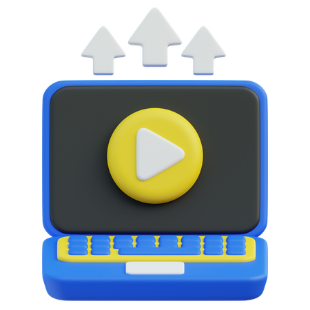 Subir vídeo  3D Icon