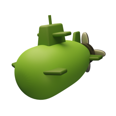 Submarine  3D Icon