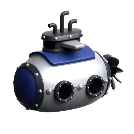 Submarine  3D Icon