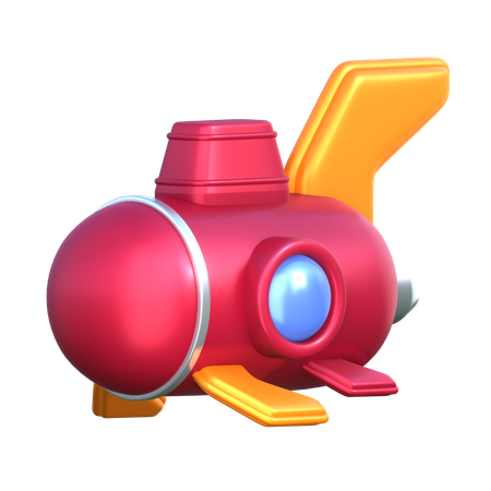 Submarine  3D Icon