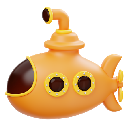 Submarine  3D Icon