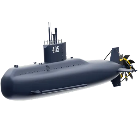 Submarine  3D Icon