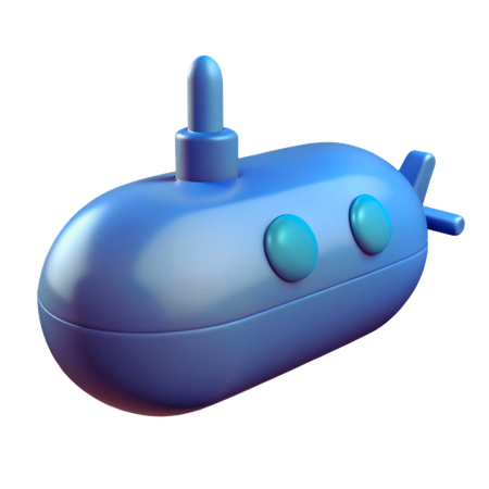 Submarine  3D Icon