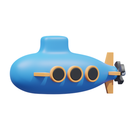 Submarine  3D Icon