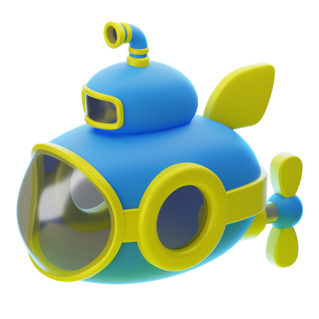 SUBMARINE  3D Icon