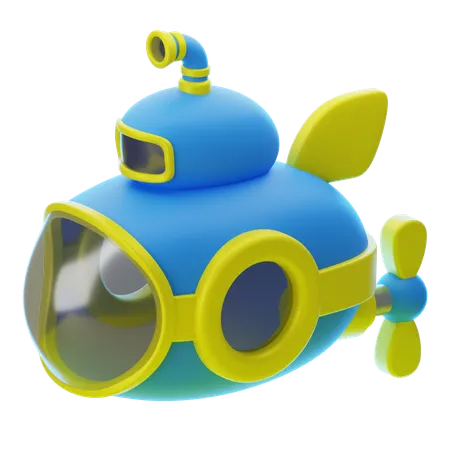 SUBMARINE  3D Icon