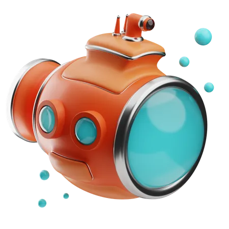 Submarine  3D Icon