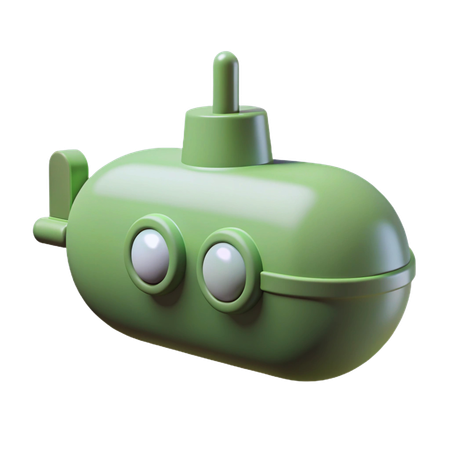 Submarine  3D Icon