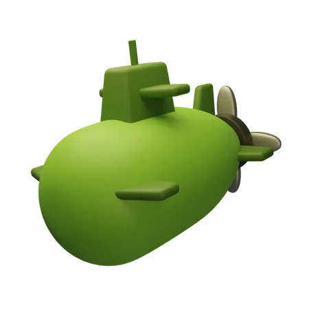 Submarine  3D Icon