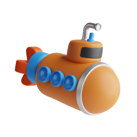 Submarine  3D Icon