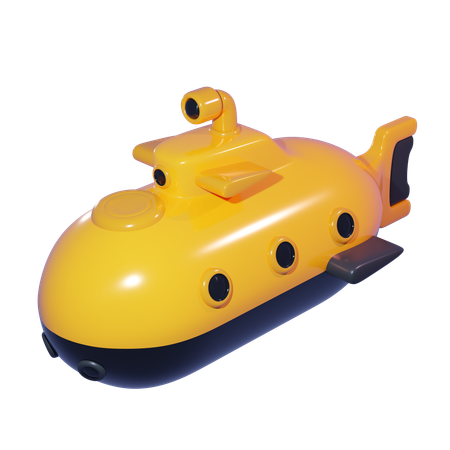 Submarine  3D Icon