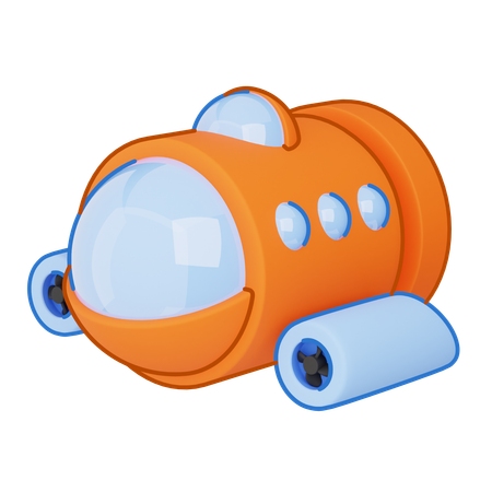 Submarine  3D Icon
