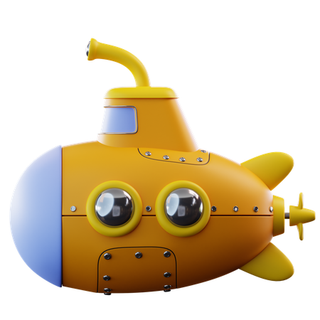 Submarine  3D Icon