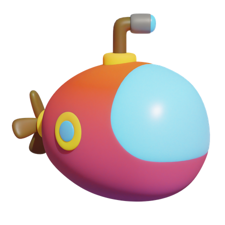 Submarine  3D Icon