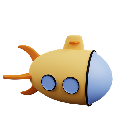 Submarine  3D Icon