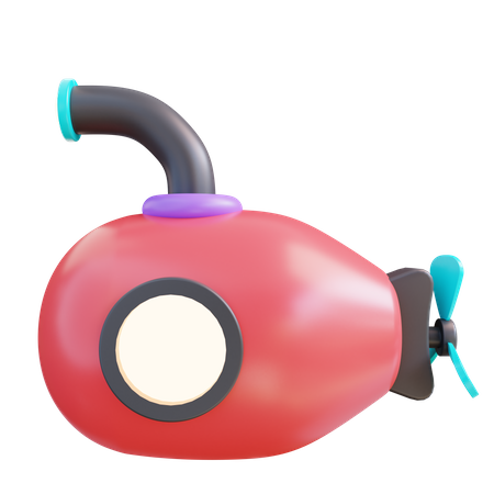 Submarine  3D Icon