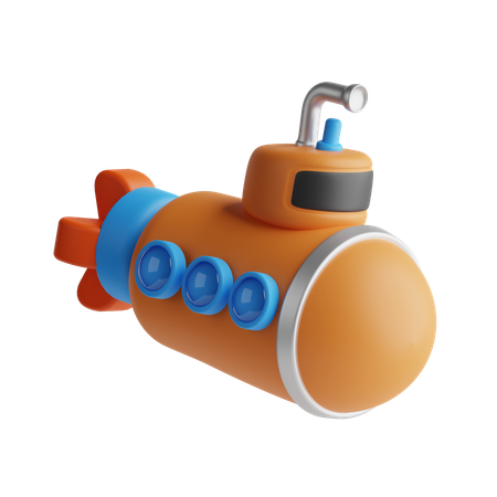 Submarine  3D Icon