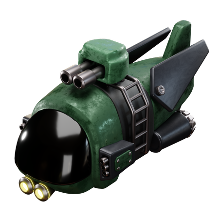 Submarine  3D Icon