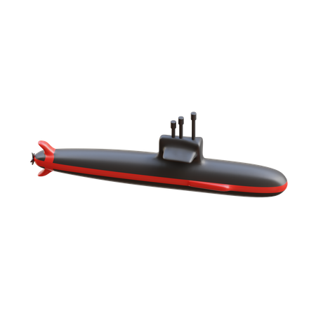 Submarine  3D Icon