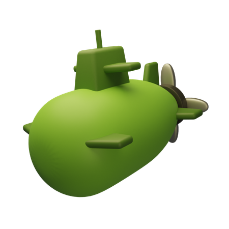 Submarine  3D Icon