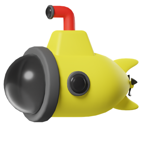 Submarine 3D Icon