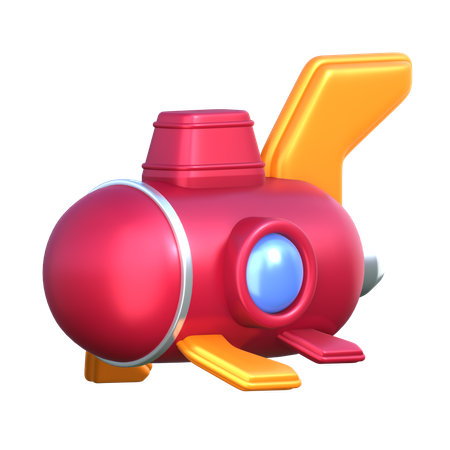 Submarino  3D Icon