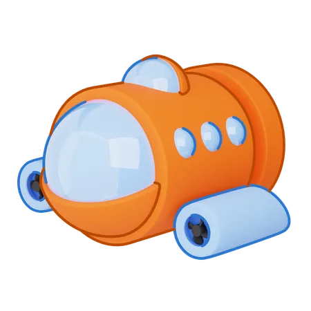 Submarino  3D Icon