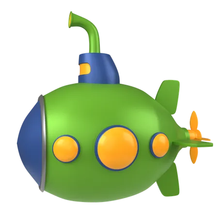 Submarino  3D Icon