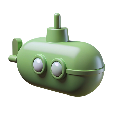 Submarino  3D Icon