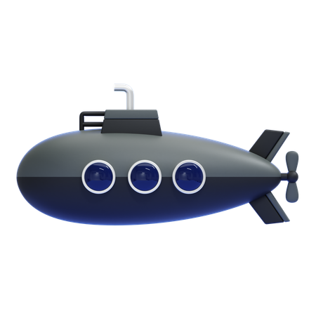 Submarino  3D Icon